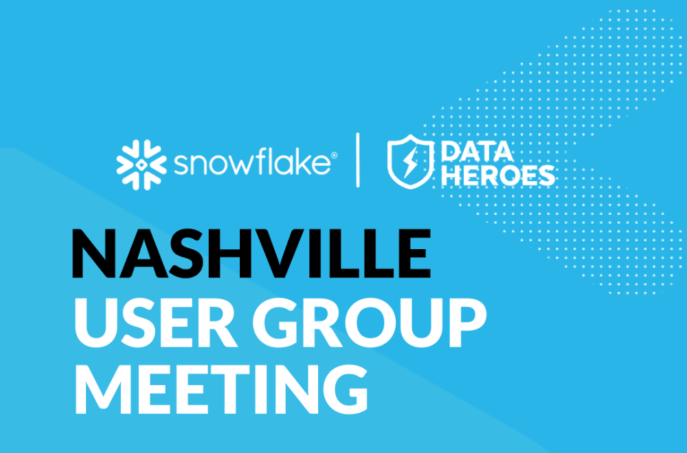 Tennessee Snowflake Users Group
